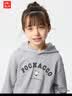 优衣库童装女童Sanrio连帽卫衣/长袖UT帕恰狗运动衫481527 03 灰色 130 实拍图