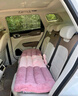 艾布与棉花汽车坐垫冬季毛绒可爱车内垫子单片女车用加厚保暖靠背一体式座垫 粉兔-【后排】 实拍图