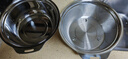 炊大皇 304不锈钢盆筛套装 洗菜盆和面盆调料腌肉盆米筛29cm2件套 实拍图