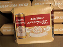 百威（Budweiser）淡色拉格啤酒 500ml*18听整箱装 经典纯生京东自营 实拍图