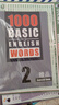 进口原版新版1000 Basic English Words 2级 常见词英语1000词 KET核心词汇教材 小学英语单词大全教辅书图解辞词典 小学礼物 小学教辅 实拍图