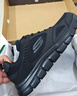 斯凯奇（Skechers）男鞋秋季软底拼接运动鞋增高舒适厚底健步鞋232398 实拍图