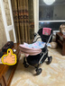 朗纳铂（land leopard）老虎Pro婴儿推车婴儿车轻便折叠双向超大轮避震儿童BB伞车 小猪粉【银】 实拍图