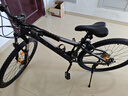 凤凰免安装山地自行车成人男女学生可锁减震变速油碟双培林轴承山地车 灰色/铝合金培林轴承/全组装 27.5英寸（身高170-190左右） 线碟/24速禧玛诺M315指拨+TZ500变速 实拍图