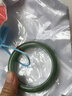 慕侨西“花解语”缅甸冰透种翡翠玉手镯子女款油青冰飘花真玉镯正品处理 “花解语”【升级款品相更好】 58mm-59mm（现货现发） 实拍图