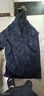 铸固 长款雨衣 风衣式雨披保安工地钓鱼成人连体雨衣全身防暴雨 藏青加长加厚【暗扣款】 XL（165-175） 实拍图