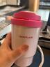 乐扣乐扣（LOCK&LOCK）元气陶瓷覆层保温咖啡杯男女随行便携水杯子400ML粉色LHC3340PIK 实拍图
