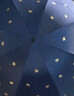 天堂 防紫外线晴雨伞三折 雨伞黑胶防晒太阳伞遮阳晴雨伞 午夜蓝 实拍图