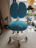 读书郎儿童学习椅中小学生写作业写字椅子家用可升降椅调节背座椅 升降脚踏+动态追背+双背旋转蓝 实拍图