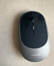 纽曼（Newmine）无线蓝牙双模鼠标 轻音办公游戏小巧便携充电三档适用苹果Mac华为Matebook笔记本iPad人体工学鼠标 【无线轻音充电版】Air太空灰 实拍图