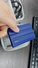 三星（SAMSUNG）1TB Type-c接口 移动固态硬盘 T7 Shield魔力蓝 NVMe读速1050MB/s  手机直连笔记本外接 三防保护 实拍图