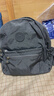 双星双肩包女士背包百搭尼龙牛津布妈咪户外出行旅游小背包 灰色 实拍图