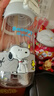 史努比（SNOOPY）儿童吸管水杯夏季男女学生便携双饮塑料杯子孕妇耐高温带刻度水壶 实拍图