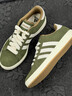 adidas「面包鞋」GRAND COURT BASE 00s休闲低帮板鞋男女阿迪达斯   绿色/沙漠棕/乳白色   41 实拍图
