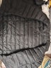 网易严选90鸭绒轻薄羽绒服保暖0压感排骨羽绒内胆防泼水蓄热抗菌外套 A款25新品90鲜绒立领-水墨黑 M 实拍图