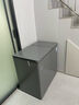 美的（Midea）210升双温双箱家商两用冰柜大冷冻小冷藏卧式节能低音冷柜小型冰箱BCD-210DKEM(E)钛钢灰国家补贴 实拍图