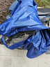 雨航（YUHANG）骑行雨衣雨披单人连体电动电瓶车一体成人雨衣 蓝色 实拍图