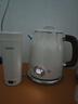美的（Midea）艺术家电热水壶  烧水壶自动断电保温一体  1.6L大容量电热水壶 316L不锈钢恒温壶 精准控温 63-Q 实拍图