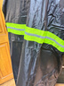 尘玲 成人长款连体雨衣带帽檐安保户外工地安全反光雨衣 均码 实拍图