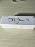 米家小米防蓝光眼镜 平光无度数防辐射眼镜手机电脑男女黑色 实拍图