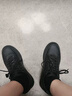 特步（XTEP）【国潮】女鞋板鞋空军一号夏季鞋子休闲鞋情侣运动鞋小白鞋 黑/黑底-男（新版） 41 实拍图