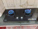 康佳（KONKA）燃气灶煤气灶双灶家用【国家补贴】 5.0kW液化气嵌入式台式双灶具 玻璃面板JZY-B500Y（液化气） 实拍图