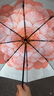 蕉下（beneunder）防紫外线遮阳伞三折双层黑胶晴雨伞防晒伞BM664花椿 实拍图