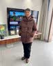 唐致中老年羽绒服女短款新中式妈妈冬季外套60岁老人奶奶太太加厚冬装 【新国标90绒】咖色 2XL 【建议106-120斤】送运费险 实拍图