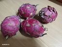 海南红心火龙果金都一号装新鲜采摘现摘现发 火龙果带箱3斤（单果300g-400g） 实拍图