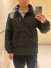 真维斯（Jeanswest）冲锋衣秋冬新款防风防水高级感夹克外套可拆卸男女款户外登山服装 单件春秋款 黑色 2XL 实拍图