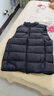 京东京造【零压系列】轻薄羽绒服男外套冬季 防钻绒马甲背心男 曜石黑 L 实拍图
