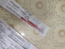 斑马牌（ZEBRA）中性笔替芯（适用于JJE15）1.0mm子弹头大容量笔芯 JF-1.0芯 RJF10 红色 单支装 实拍图