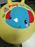 费雪（Fisher-Price）儿童玩具球宝宝感统训练跳跳羊角球38cm黄色带充气泵生日礼物礼品 实拍图