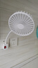 香薰小风扇便携式制冷神器制冷风扇万向小旋风家用卧室三插头一体便携式制冷神器制冷风扇 3个装-独立开关+360度弯曲调节 实拍图