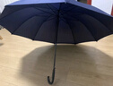 天堂 加大雨伞长柄 半自动超大10骨加固商务伞 天际灰 实拍图