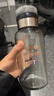 【送杯套】大容量加厚玻璃杯子便携吨吨杯茶水分离带杯套泡茶水杯 透明 1000ml吨吨桶 1只装 实拍图