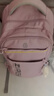 佐奴初中生书包大容量多隔层减负护脊背包男女高中学生双肩包 藕粉 实拍图
