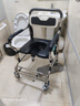 怡辉（YIHUI）坐便椅老人坐便器家用结实病人孕妇蹲厕大便携式带轮移动马桶 实拍图
