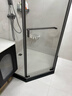 九牧（JOMOO）【定制】极窄小户型钻石移门整体淋浴房一体式淋浴隔断玻璃门E13 现货速发-枪灰光玻1000*1100*1900 实拍图