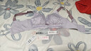 都市丽人文胸薄款乳胶内衣无钢圈超薄透气蕾丝女士大胸显小2B13A3 实拍图
