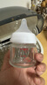 贝亲【新生儿第一个奶瓶】玻璃奶瓶宽口径奶瓶80ml SS号奶嘴 0月+ 实拍图