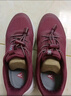 足力健老人鞋中老年轻便休闲散步鞋2431380J 女 酒红 38 实拍图