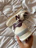 NEW BALANCE NB574官方休闲鞋女鞋复古舒适秋冬透气网鞋轻便百搭潮流运动鞋 米白色 WL574RCF 37.5 (脚长24cm)尺码详询客服 实拍图