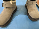 百丽（Belle）复古皮带扣雪地靴女2025冬新商场同款厚底加保暖短靴E4K1DDD5 灰色 37 晒单实拍图