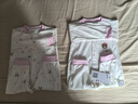 翘脚鸭婴儿衣服新生儿连体衣满月宝宝纯棉睡衣幼童百天爬爬服春秋冬季款 粉小熊2件装【四季款】 66cm 【建议3-6个月体重12-15斤】 实拍图