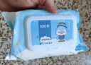 京东物流 婴儿手口湿巾大包装宝宝专用加厚加大加量带盖湿巾 便携手口湿巾10抽18*14cm 1包 实拍图