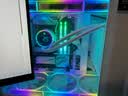 利民（thermalright）AQUA ELITE 360 一体式CPU水冷散热器 日蚀幻彩ARGB光效 多平台扣具 支持intel/AMD AE360/AE240 FM360V2冰封幻境数显白色+ 实拍图