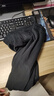 乔丹加绒运动裤男士休闲裤子男春季保暖透气长裤男束脚直筒卫裤男 黑色 -束口常规-314AR XL 实拍图