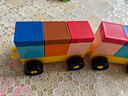 费乐（FEELO）大颗粒儿童拼装积木玩具男女孩生日礼物4节小火车 实拍图