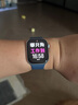 Apple/苹果 Watch Series 10 智能手表GPS+蜂窝款46毫米银色铝金属表壳丹宁色运动型表带M/L MWYG3CH/B 实拍图